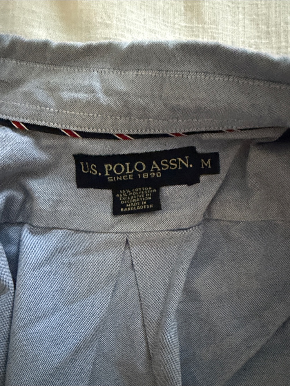 U.S. Polo Assn. Light Blue Men's Dress Shirt